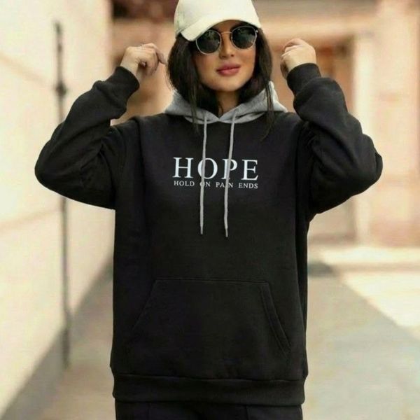 هودی داخل دورس طرح HOPE زنانه و دخترانه