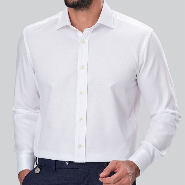 پیراهن سفید مردانه pr63u