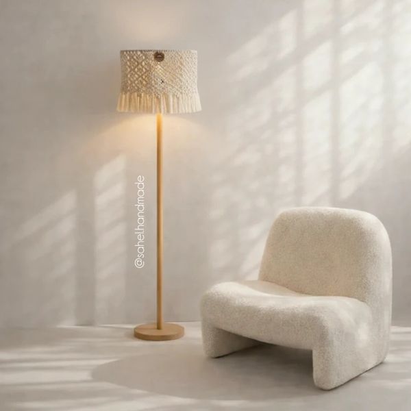 آباژور کنار سالنی مینیمال مدل لین