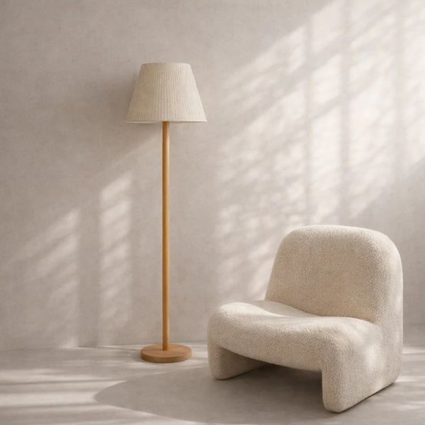 آباژور کنار سالنی مینیمال مدل لین