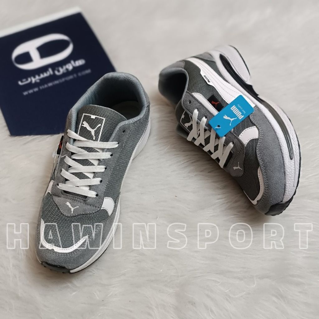 فروش اینترنتی کتانی مردانه پوما طوسی