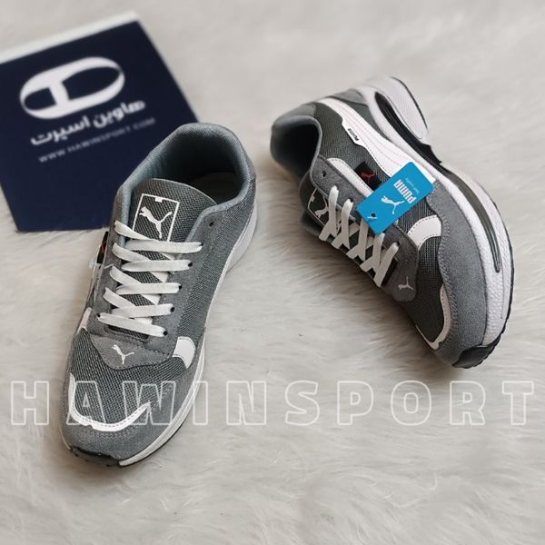 کتانی مردانه پوما طوسی