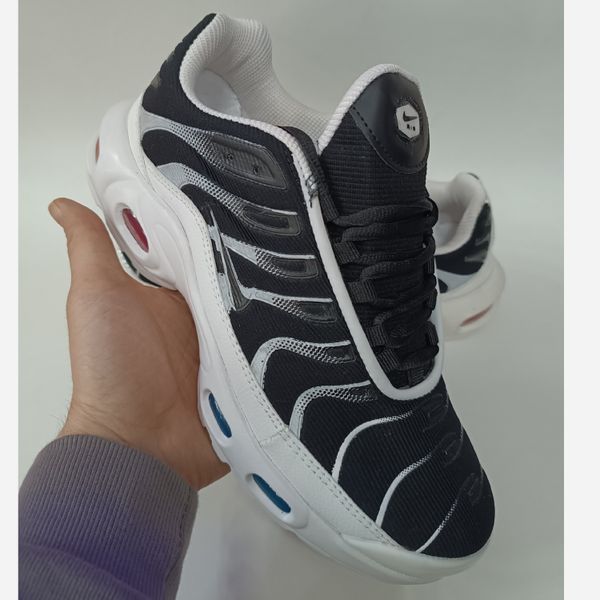 کتونی مردانه نایک tn تی ان مشکی سفید