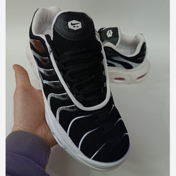 کتونی مردانه نایک tn تی ان مشکی سفید