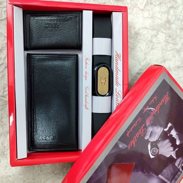 باکس هدیه روز مرد کمربند کیف جیبی کیف جاکارتی