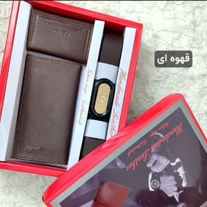 مشخصات باکس هدیه روز مرد کمربند کیف جیبی کیف جاکارتی