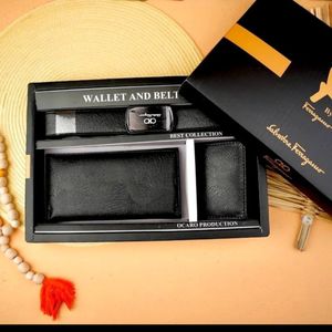 قیمت ارزان (باکس هدیه روز مرد )کیف پول کمربند کیف کارت مردانه