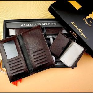 قیمت (باکس هدیه روز مرد )کیف پول کمربند کیف کارت مردانه