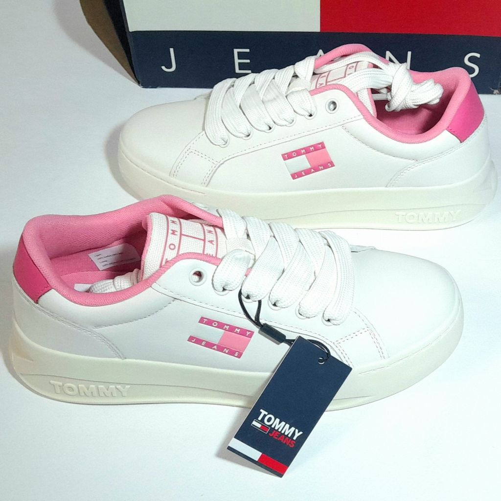 مشخصات کتونی زنانه تامی Tommy Jeans City Flatform اورجینال