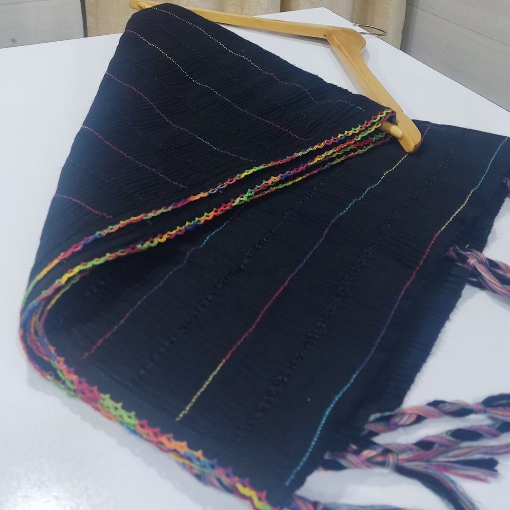 خرید اینترنتی شال زنانه پلیسه مشکی