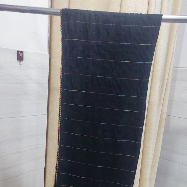 شال زنانه پلیسه مشکی