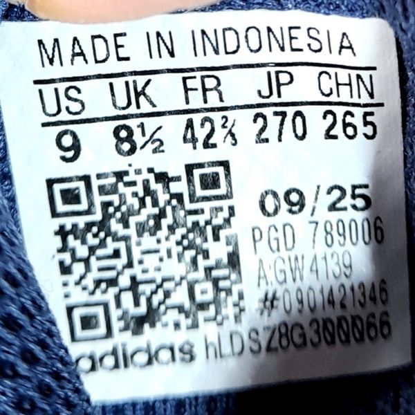 کفش مردانه اسپرت آدیداس Galaxy 6M سرمه ای