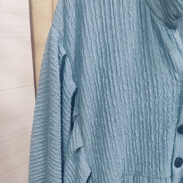 مانتو زنانه ریون پفکی