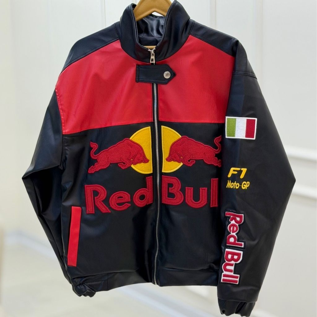 خرید انلاین بامبر چرم Red Bull ستلند