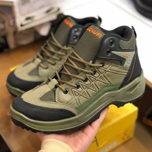 خرید آنلاین کفش نیم بوت مردانه مدل کوهستان زیتونی