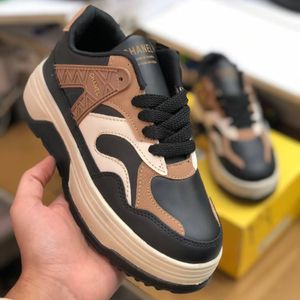 مشخصات کفش لژدار چرم زنانه مدل چنل مشکی کرم