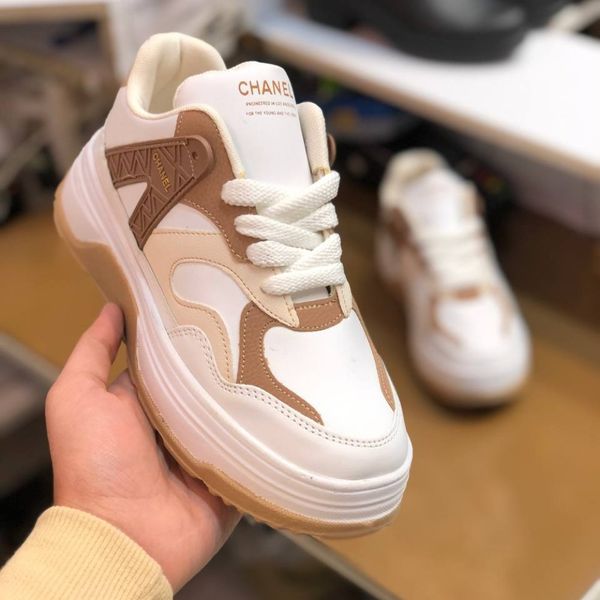 کفش لژدار چرم زنانه مدل چنل سفید