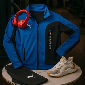 قیمت ارزان ست سوییشرت شلوار مدل MotorSport جیب دار