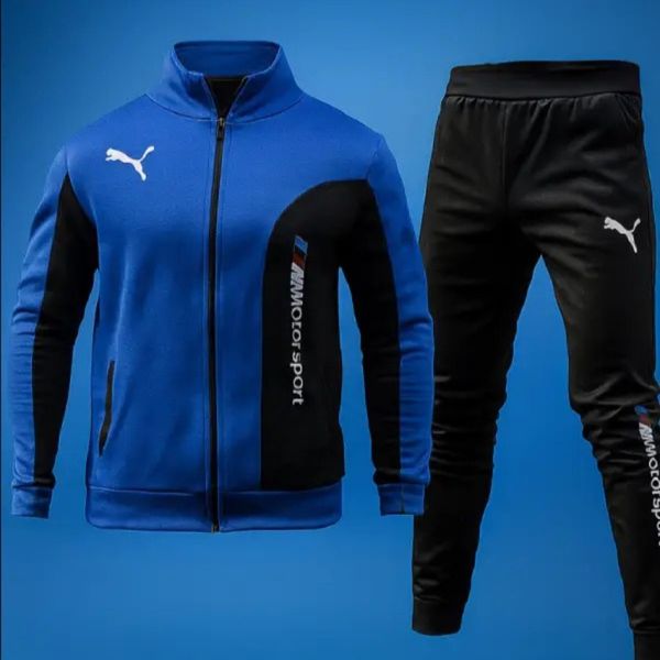 ست سوییشرت شلوار مدل MotorSport جیب دار