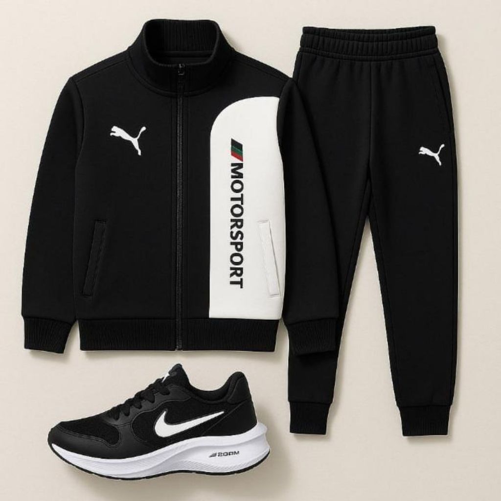 مشخصات ست سوییشرت شلوار مدل MotorSport جیب دار