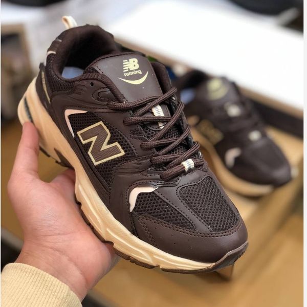 کفش نیوبالانس 530 زنانه رنگ خاص قهوه ای