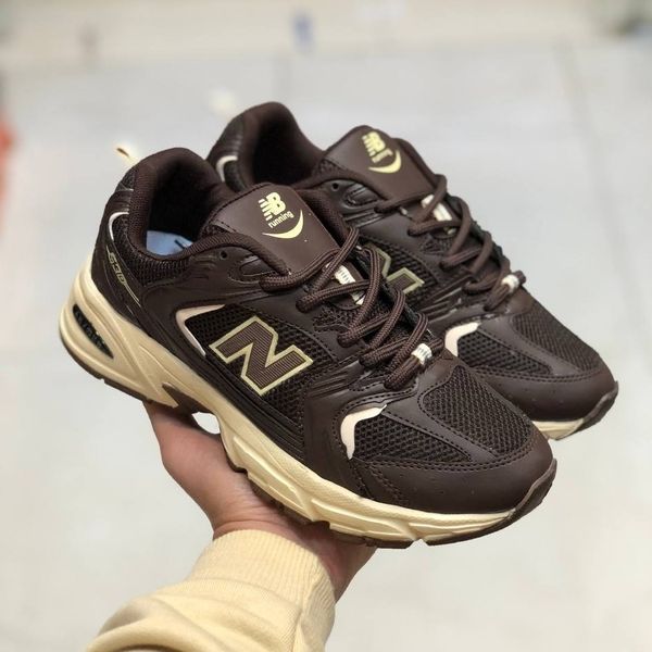 کفش نیوبالانس 530 زنانه رنگ خاص قهوه ای