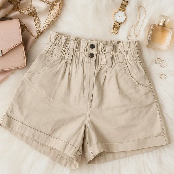 شلوارک جین و کتان وارداتی زنانه