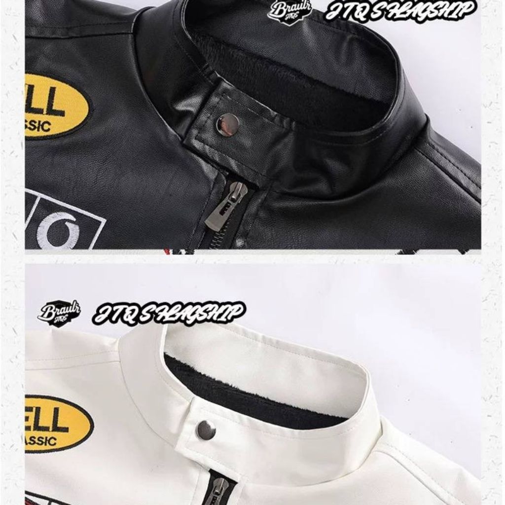 فروش اینترنتی بامبر چرم گلدوزی مدل فراری عمده