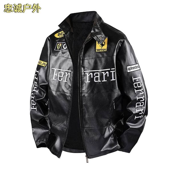 بامبر چرم گلدوزی مدل فراری عمده