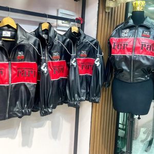 مشخصات بامبر چرم گلدوزی مدل فراری عمده