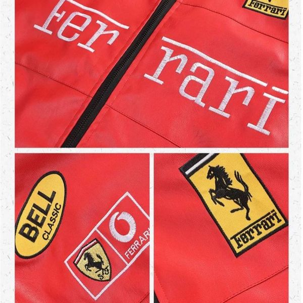 بامبر چرم گلدوزی مدل فراری عمده