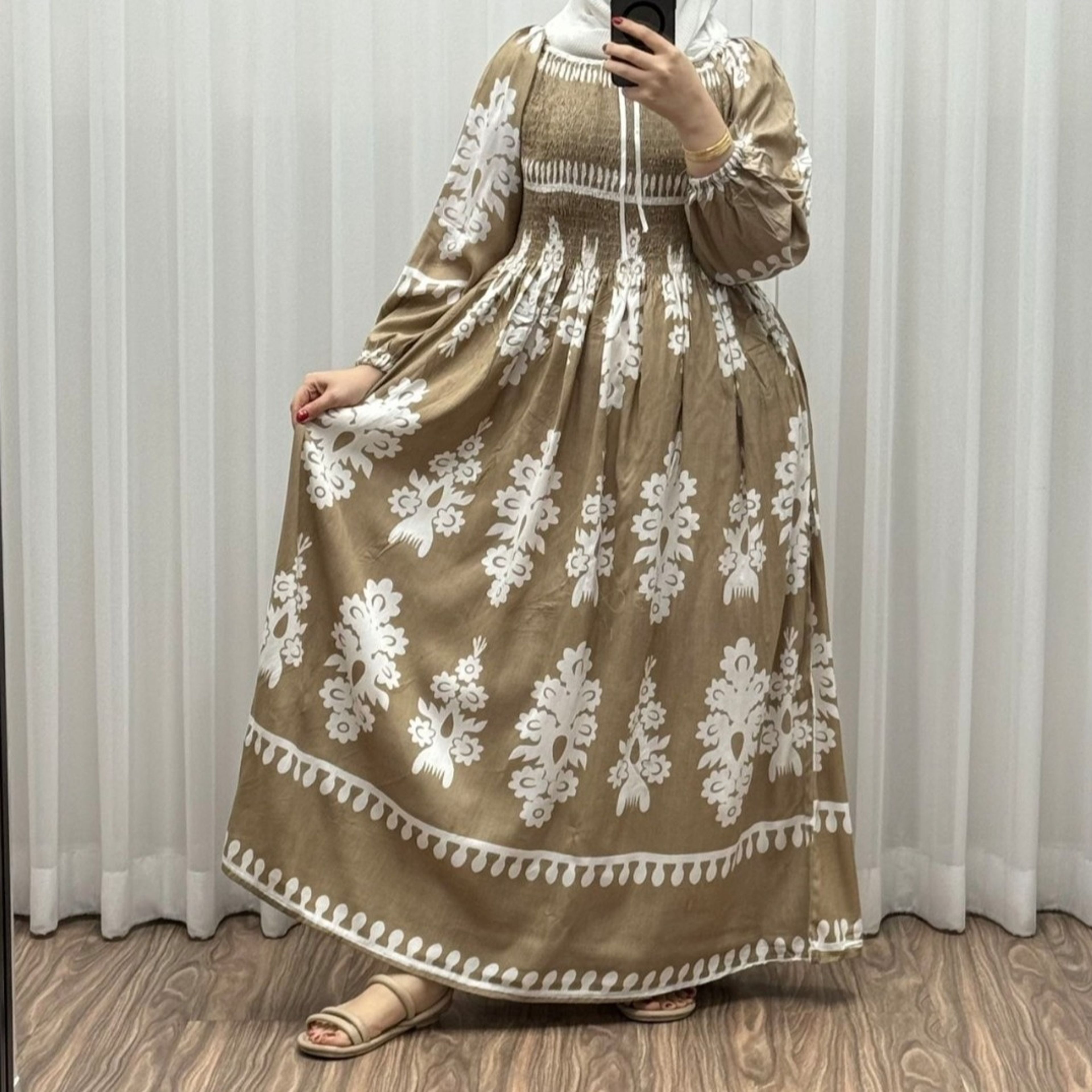 قیمت پیراهن بارداری پیراهن بلند نخ هند بسیار سبک نرم لطیف ضدحساسیت