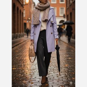 خرید اینترنتی بارونی آستردار ترنج یاسی تخفیف ویژه