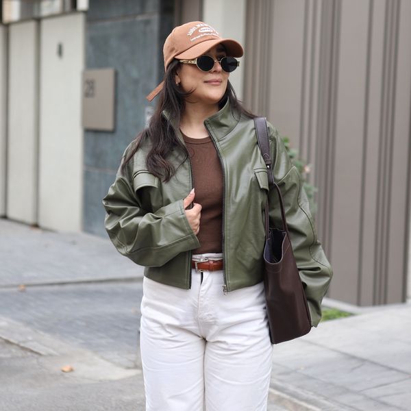 کت چرم زنانه