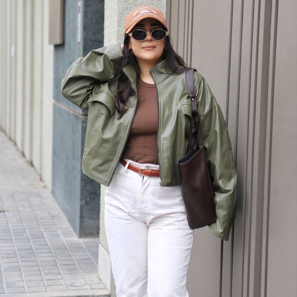 کت چرم زنانه