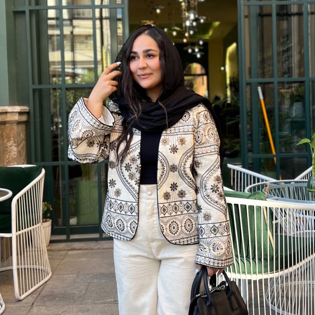 خرید اینترنتی مانتو سوزن دوزی شده