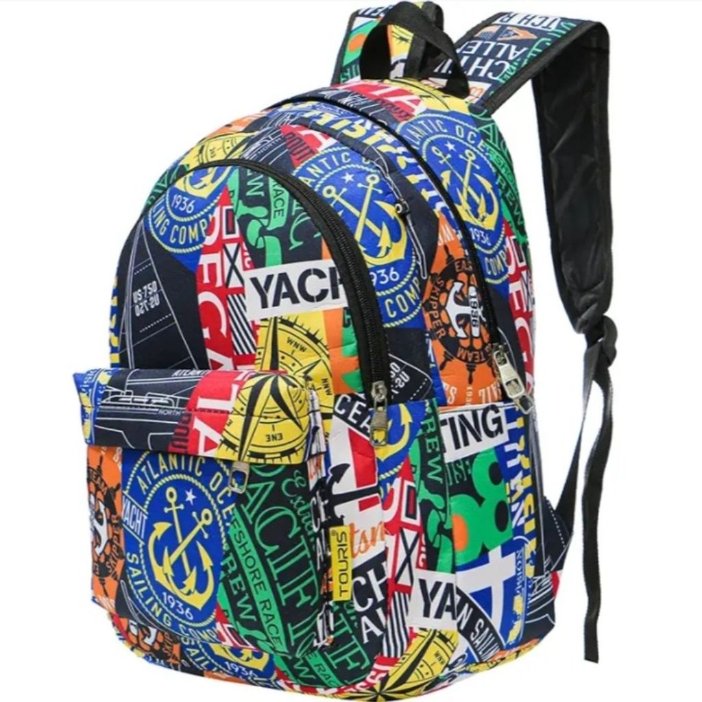 قیمت ارزان کوله پشتی اسپرت طرح باشکاهی