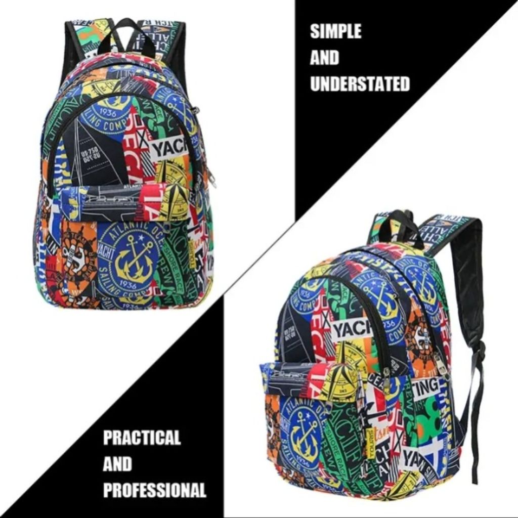 قیمت ارزان کوله پشتی اسپرت طرح باشکاهی