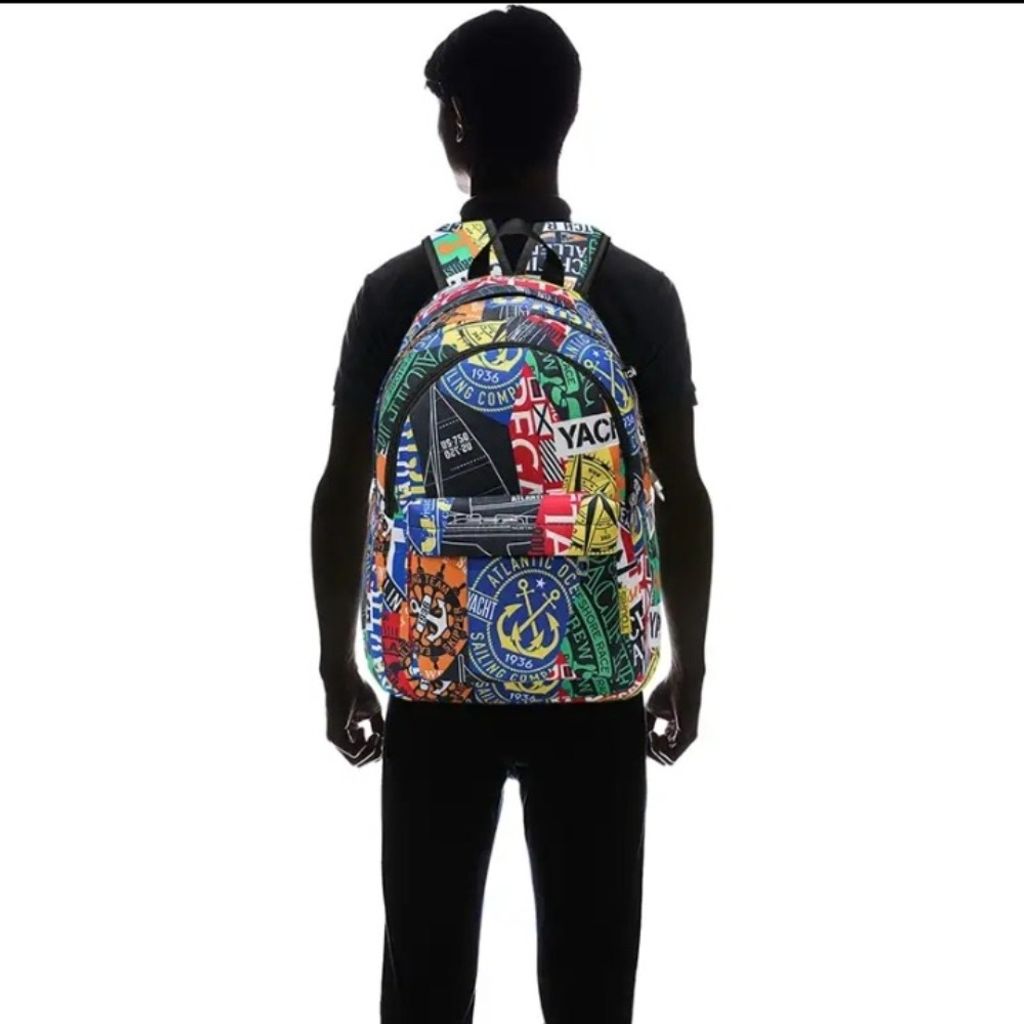 قیمت ارزان کوله پشتی اسپرت طرح باشکاهی