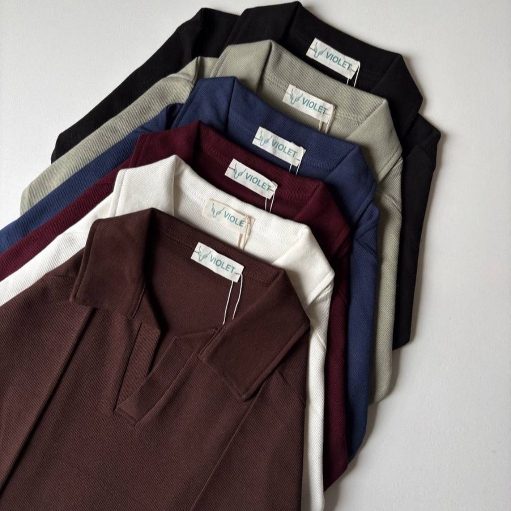 مشخصات بلوز یقه شکاری کشبافت زنانه