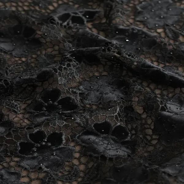 پارچه گیپور مخمل کوب 1228