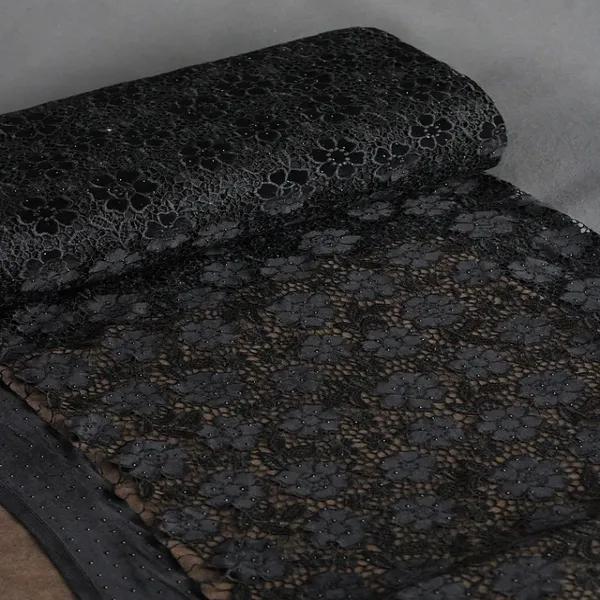 پارچه گیپور مخمل کوب 1228