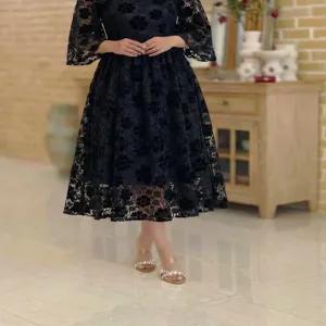 خرید اینترنتی قیمت پارچه گیپور مخمل کوب 1228