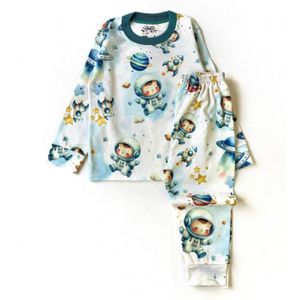 ست بلوز و شلوار پسرک فضانورد کد 2051