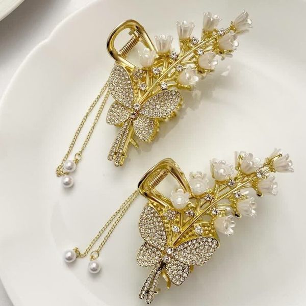 کلیپس مجلسی پروانه شکوفه سفید