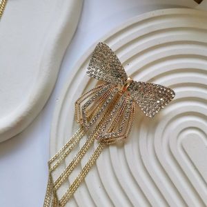 خرید اینترنتی قیمت گیره فرانسوی مجلسی فلزی پاپیون آویزدار