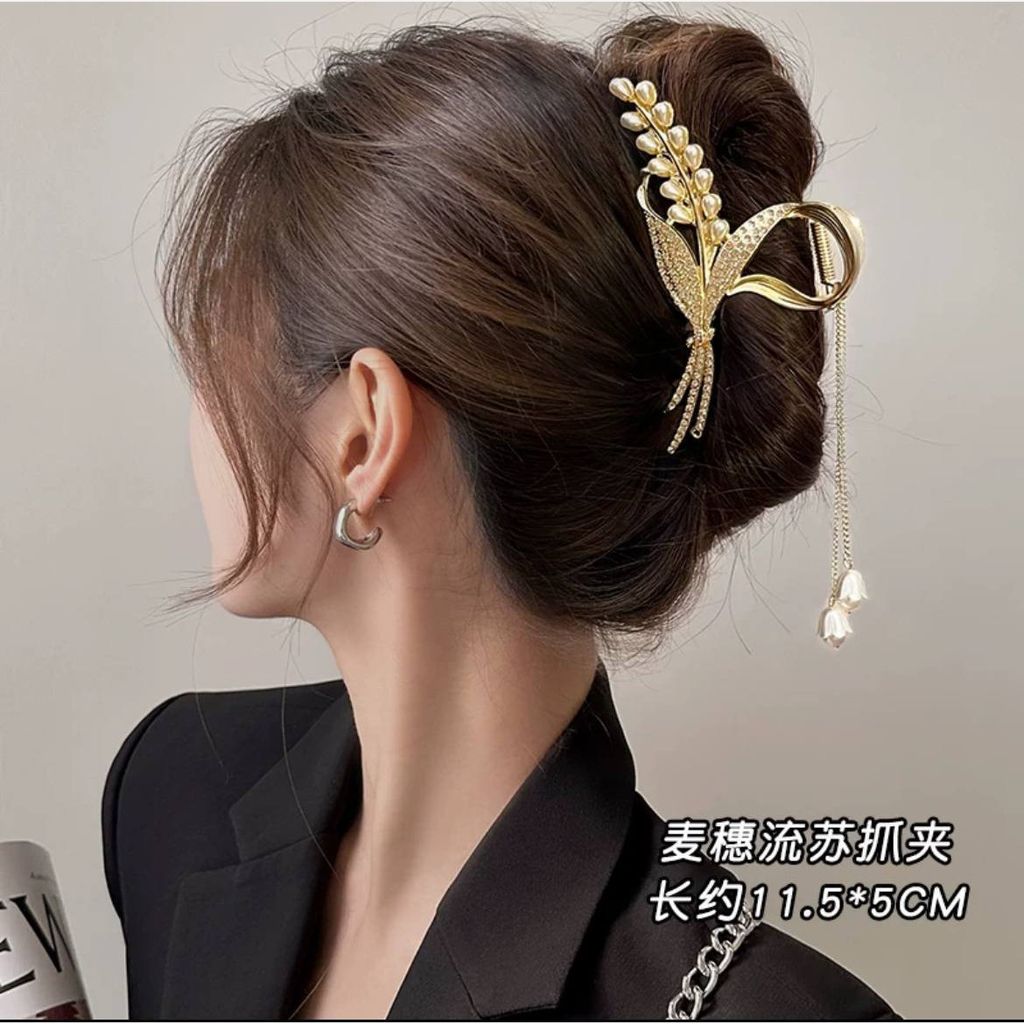 خرید اینترنتی قیمت کلیپس مجلسی فلزی خوشه گندم (برندزایا)