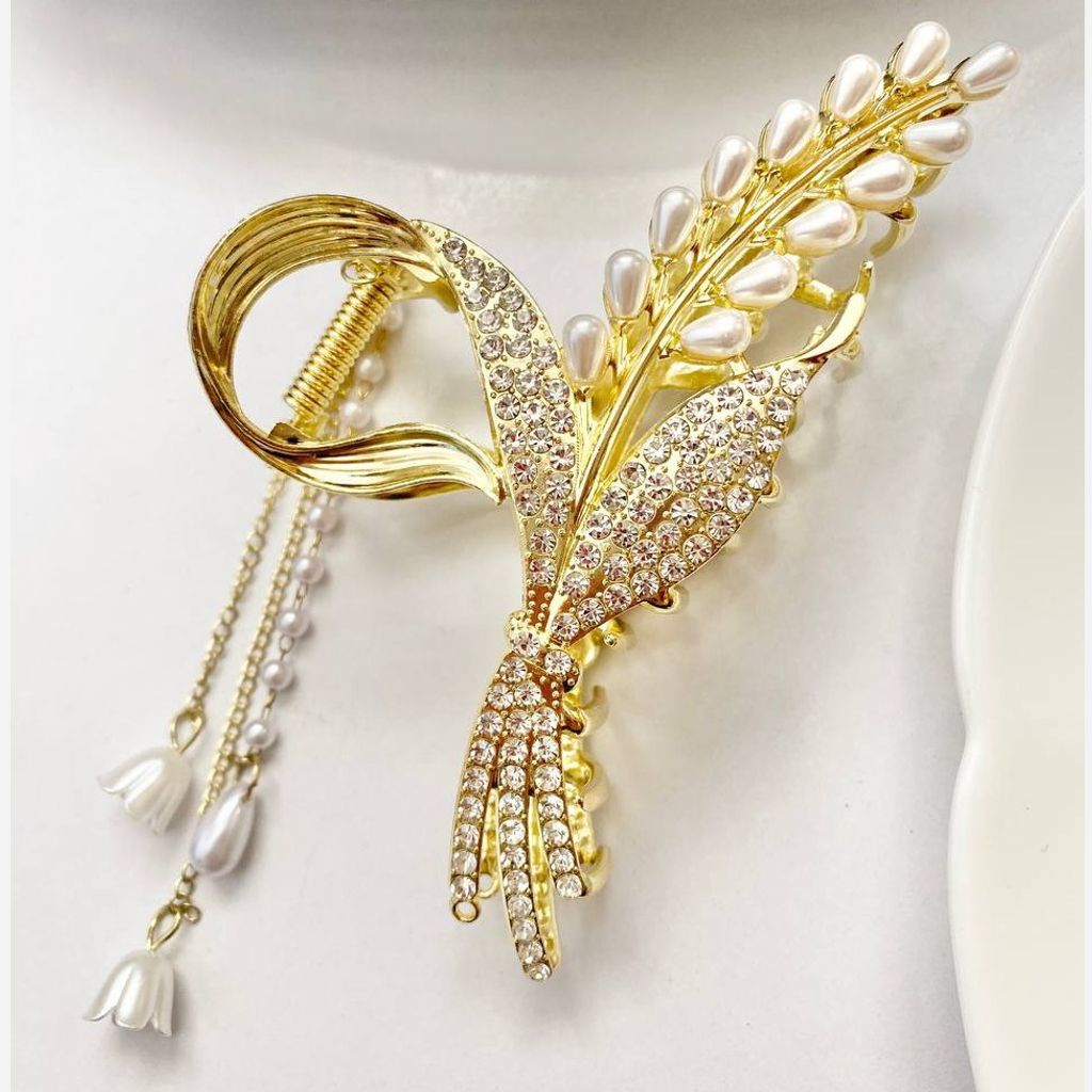 خرید اینترنتی قیمت کلیپس مجلسی فلزی خوشه گندم (برندزایا)