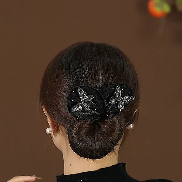 باندفر پارچه نگینی پروانه برای همه حجم مو جلوه ای خیره کننده برای مو