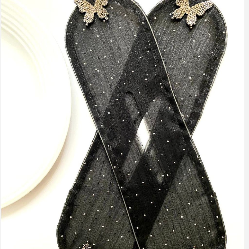 قیمت باندفر پارچه نگینی پروانه برای همه حجم مو جلوه ای خیره کننده برای مو